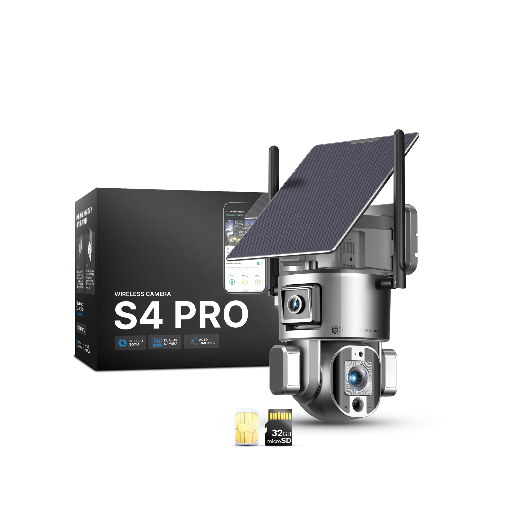 Premium Invention Wireless S4 Pro Camera Review: Is the Solar Security Cam Worth It?